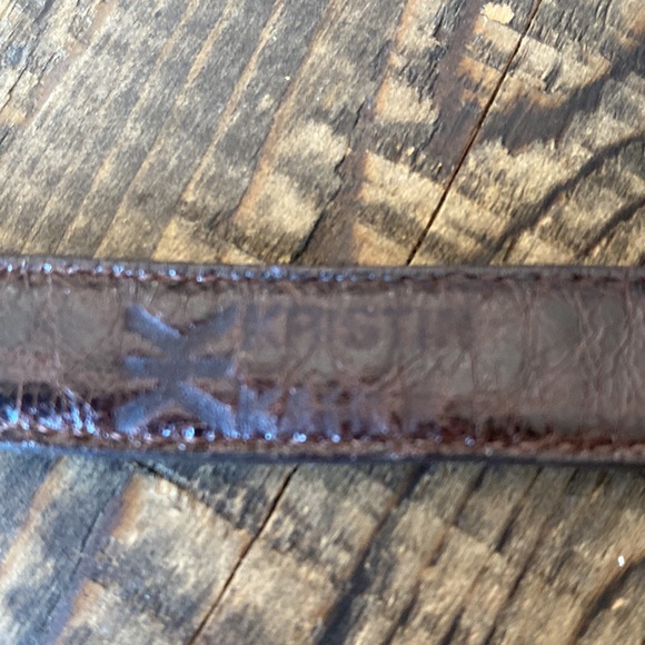 Kristin Kahle double leather wrap bracelet. - Picture 4 of 6